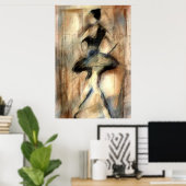 Tänzer 4 poster (Heimbüro)