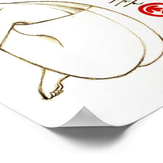 Tänzer #4 poster (Ecke)