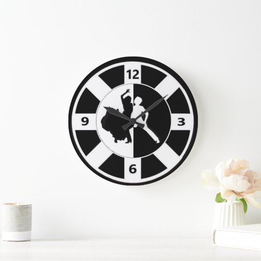 Tänzer Akrylic Wall Clock Große Wanduhr (Zuhause)
