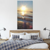 Tänzer am Menemsha Beach in Martha's Vineyard Leinwanddruck (Insitu (Schlafzimmer))