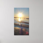 Tänzer am Menemsha Beach in Martha's Vineyard Leinwanddruck (Vorderseite)