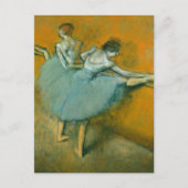 Tänzer an der Barre | Edgar Degas Postkarte (Vorderseite)