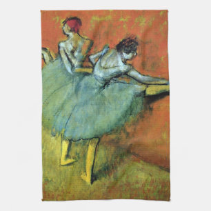 Tänzer auf der Bar von Edgar Degas, Vintages Balle Geschirrtuch