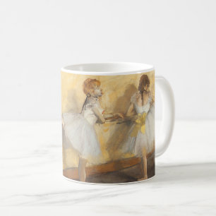 Tänzer auf der Bar von Edgar Degas, Vintages Balle Kaffeetasse
