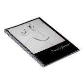 Tänzer aus Bassie Notizblock (Rechte Seite)