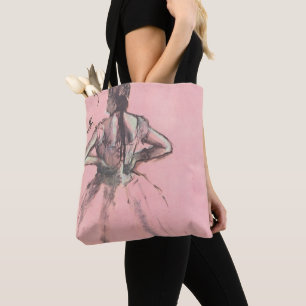 Tänzer aus dem Back von Edgar Degas Vintag Ballet Tasche