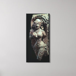 Tänzer, aus dem Sonnentempel von Kanara, Inder, 13 Leinwanddruck