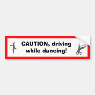 Tänzer-Autoaufkleber Autoaufkleber