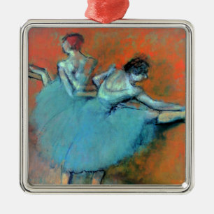 Tänzer bei der Bar von Degas Ornament Aus Metall