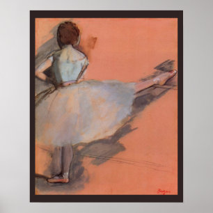Tänzer bei der Bar von Edgar Degas, Vintages Balle Poster