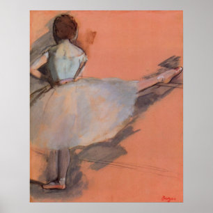 Tänzer bei der Bar von Edgar Degas, Vintages Balle Poster