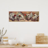 Tänzer binden Schuhe. Edgar Degas Poster (Küche)