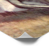 Tänzer binden Schuhe. Edgar Degas Poster (Ecke)