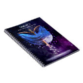 Tänzer brauchen keine Flügel zum Fly Journal Notizblock (Rechte Seite)