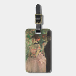 Tänzer-Bühne hinter dem Vorhang Edgar Degass  , Gepäckanhänger