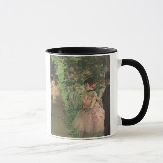 Tänzer-Bühne hinter dem Vorhang Edgar Degass |, Tasse (Rechts)