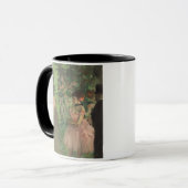 Tänzer-Bühne hinter dem Vorhang Edgar Degass |, Tasse (Vorderseite Links)