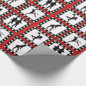 Tänzer Cabaret Show Dancers Geschenkpapier (Ecke)