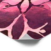 Tänzer (Cranberry) (Poster aus Portfolio) Poster (Ecke)