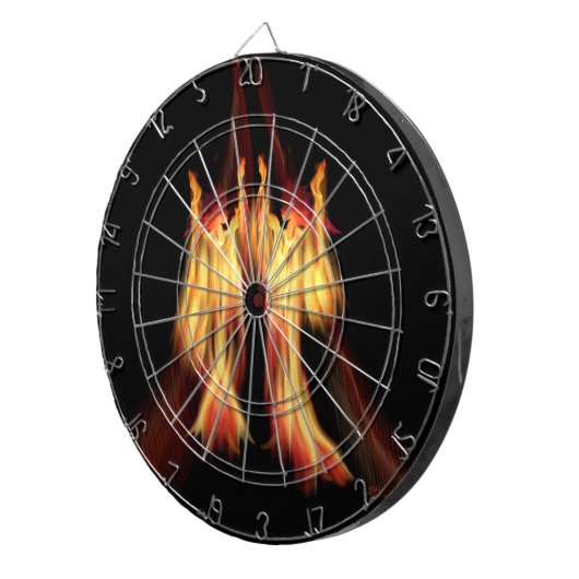 Tänzer Dartscheibe (Vorderseite rechts)