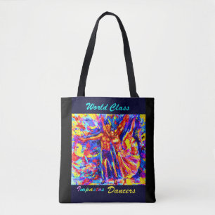 "TÄNZER DER WELTklassen-IMPASTOS " Tasche