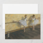 Tänzer, die an der Barre spielen | Edgar Degas (Vorne/Hinten)