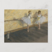 Tänzer, die an der Barre spielen | Edgar Degas Postkarte (Vorderseite)