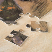 Tänzer, die ihre Ribbons von Edgar Degas binden Puzzle (Seite)