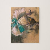 Tänzer, die ihre Ribbons von Edgar Degas binden Puzzle (Vertikal)