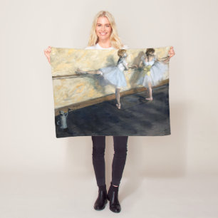Tänzer, die im Barre spielen, Edgar Degas Fleecedecke