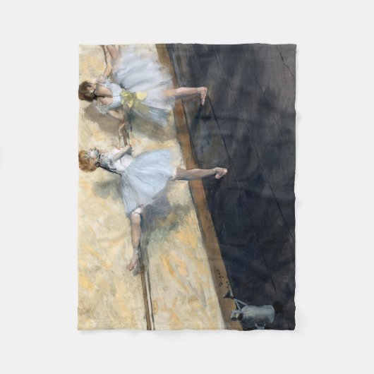 Tänzer, die im Barre spielen, Edgar Degas Fleecedecke (Vorderseite)