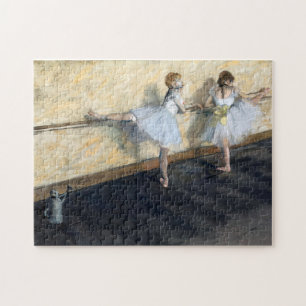 Tänzer, die im Barre spielen, Edgar Degas Puzzle