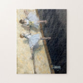 Tänzer, die im Barre spielen, Edgar Degas Puzzle (Vertikal)