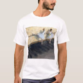 Tänzer, die im Barre spielen, Edgar Degas T-Shirt (Vorderseite)