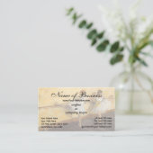 Tänzer, die im Barre von Edgar Degas spielen Visitenkarte (Stehend Vorderseite)