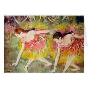 Tänzer, die von Edgar Degas heruntergehen, Ballett