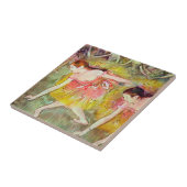 Tänzer, die von Edgar Degas heruntergehen, Ballett Fliese (Seite)