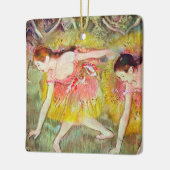 Tänzer, die von Edgar Degas heruntergehen, Ballett Keramikornament (Links)