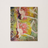 Tänzer, die von Edgar Degas heruntergehen, Ballett Puzzle (Vertikal)