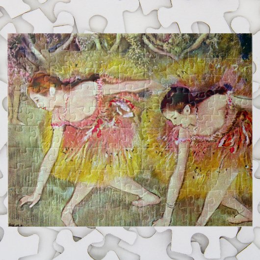 Tänzer, die von Edgar Degas heruntergehen, Ballett Puzzle