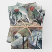 Tänzer, die von Edgar Degas ihre Schuhe schnappen Geschenkpapier Set (Beispiel)
