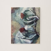 Tänzer, die von Edgar Degas ihre Schuhe schnappen Puzzle (Vertikal)