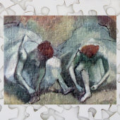 Tänzer, die von Edgar Degas ihre Schuhe schnappen Puzzle