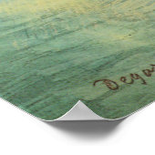 Tänzer, die von Edgar Degas, Vintager Ballettkunst Poster (Ecke)