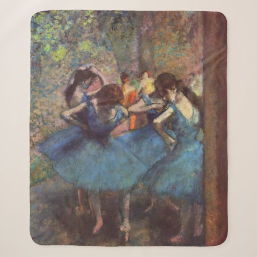 Tänzer - Edgar Degas - 1890 Sherpadecke (Vorderseite)