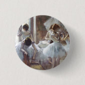 Tänzer Edgar Degas Button (Vorderseite)