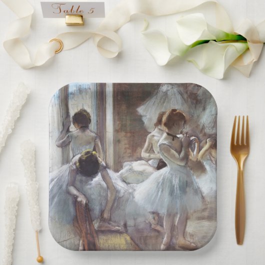 Tänzer Edgar Degas Paper Tellers Pappteller (Hochzeit)