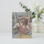 Tänzer Edgar Degas Postkarte (Stehend Vorderseite)