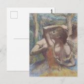 Tänzer Edgar Degas Postkarte (Vorne/Hinten)
