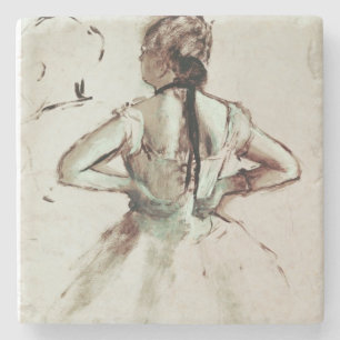 Tänzer Edgar Degass   angesehen von der Rückseit Steinuntersetzer